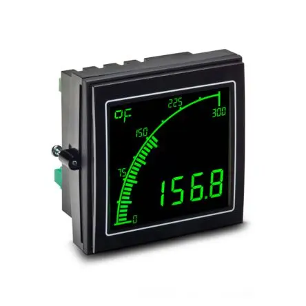 Produktfoto 1 von Trumeter APM LCD Multifunktions-Panel-Messgeräte für Temperatur H 68 mm B 68 mm 4-Stellen T. 53 mm 12 mm Ziffernhöhe