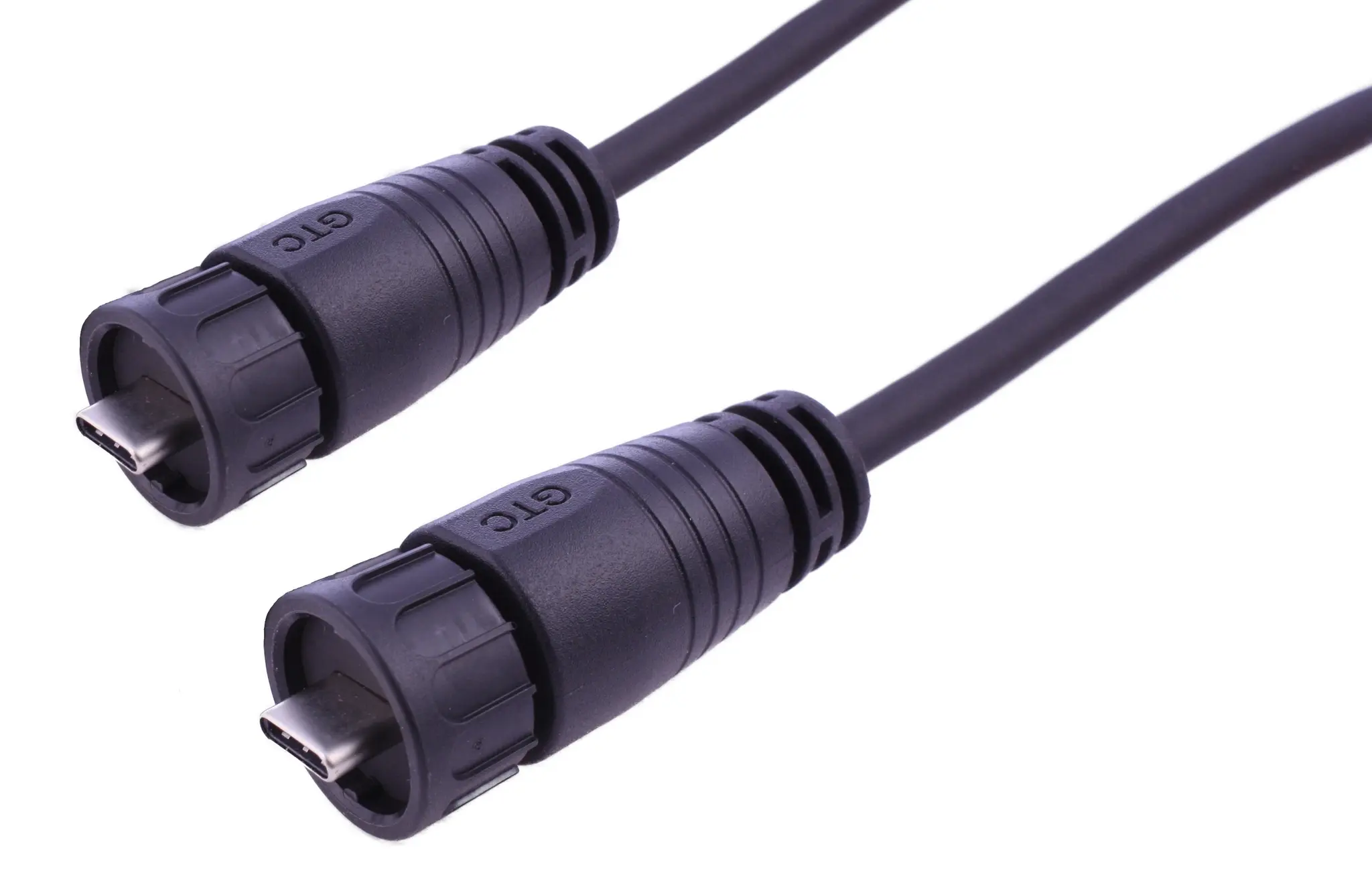 Produktfoto 1 von RS PRO USB-Kabel, USB C / USB C, 2m USB 3.1 Schwarz