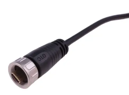 Produktfoto 1 von RS PRO Stecker GT21C IC-Buchse USB-Kabel, USB Typ C Stecker / USB Typ C, 2 m USB 3.1 Schwarz