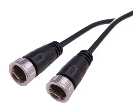 Produktfoto 1 von RS PRO Stecker GT21C IC-Buchse USB-Kabel, USB Typ C Stecker / USB Typ C, 2 m USB 3.1 Schwarz