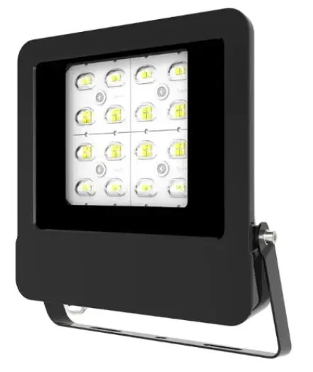 Produktfoto 1 von RS PRO, Fluter 50 W, 100 → 240 V AC / 5500 lm, 39 x 203 x 235 mm, IP65