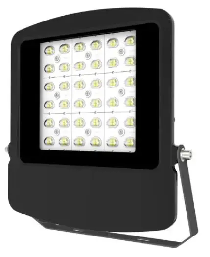 Produktfoto 1 von RS PRO, Fluter 100 W, 100 → 240 V AC / 11000 lm, 41 x 282 x 280 mm, IP65