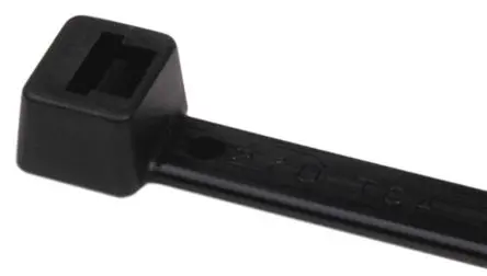 Produktfoto 1 von HellermannTyton LK5 Nylon 6.6 Kabelbinder Innen gezackt Schwarz 13.2mm x 535 mm