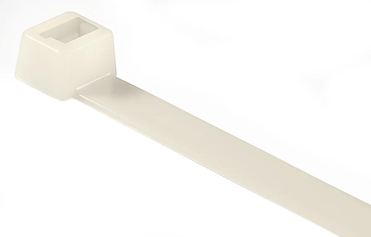 Produktfoto 1 von HellermannTyton LK5 Nylon 6.6 Kabelbinder Innen gezackt Natur 13.2 mm x 535 mm