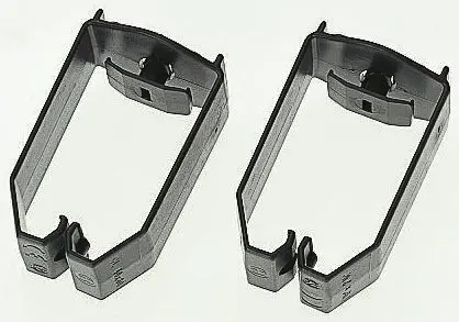Produktfoto 1 von HellermannTyton HTWD Kabelhalter Sitzbefestigung zum Schrauben PC/ABS Schwarz 36 mm x 20mm x 35mm