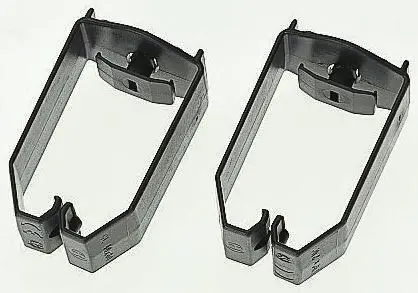 Produktfoto 1 von HellermannTyton HTWD Kabelhalter Schraubbefestigung Absolut Schwarz 36mm x 20 mm x 35 mm
