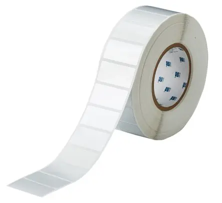 Produktfoto 1 von Brady Beschriftungsetiketten für BBP81, i5100, i7100, i7500, Serie IP, PR Plus, THT 76 mm, Kerndrucker auf Silber 50.8