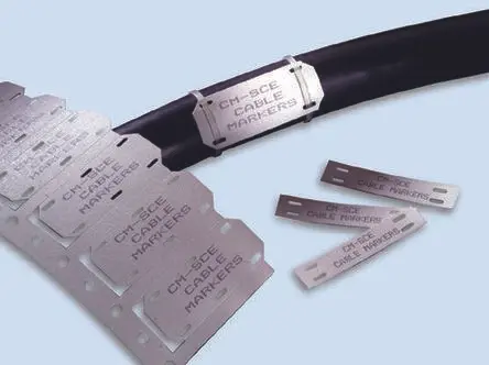 Produktfoto 1 von TE Connectivity Kabeletiketten B. 50.8 mm für TE-Drucker 250 pro Paket auf Weiß 50.8 mm Weiß Polyolefin