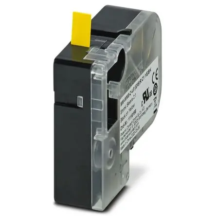 Produktfoto 1 von Phoenix Contact MM-WMS Kabelmarkierung, Gelb, Ø 2.4 mm - 4.8 mm, 1.8 m x 9.1mm
