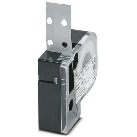 Produktfoto 1 von Phoenix Contact 5 (15X8)R C1 WH/BK, MM-WMT 5 Kabelmarkierung Aufschiebbar Weiß, Ø 4 mm - 5.5 mm, 8 mm x 34.4mm