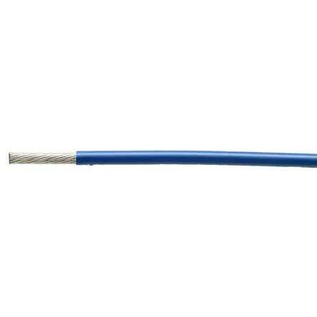 Produktfoto 1 von TE Connectivity 100 g Schaltdraht 100 m Blau 19 Litzen Raucharm halogenfrei