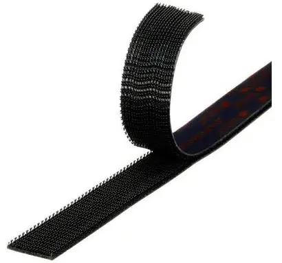 Produktfoto 1 von 3M Dual LockTM wiederverschließbarer Verschluss, 25.4mm x 45.7 m, Schwarz