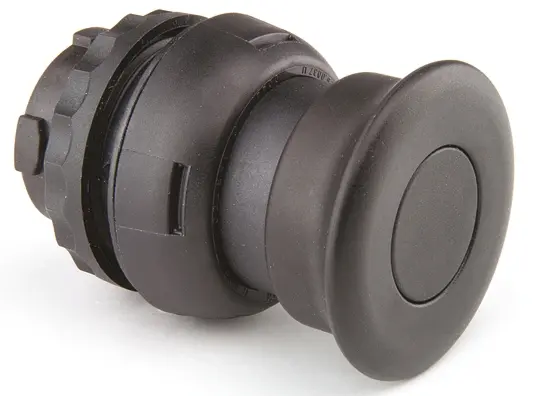 Produktfoto 1 von Bartec ComEx Drucktastenkopf Ø 22 mm, Schwarz Tastend Rund Kunststoff