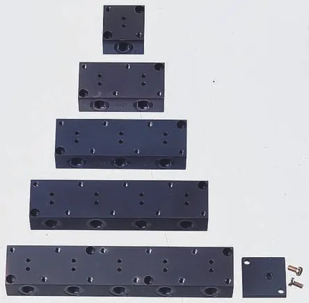 Produktfoto 1 von Bürkert 4-Wege Magnetventil-Verteiler, für Magnetventil 6014