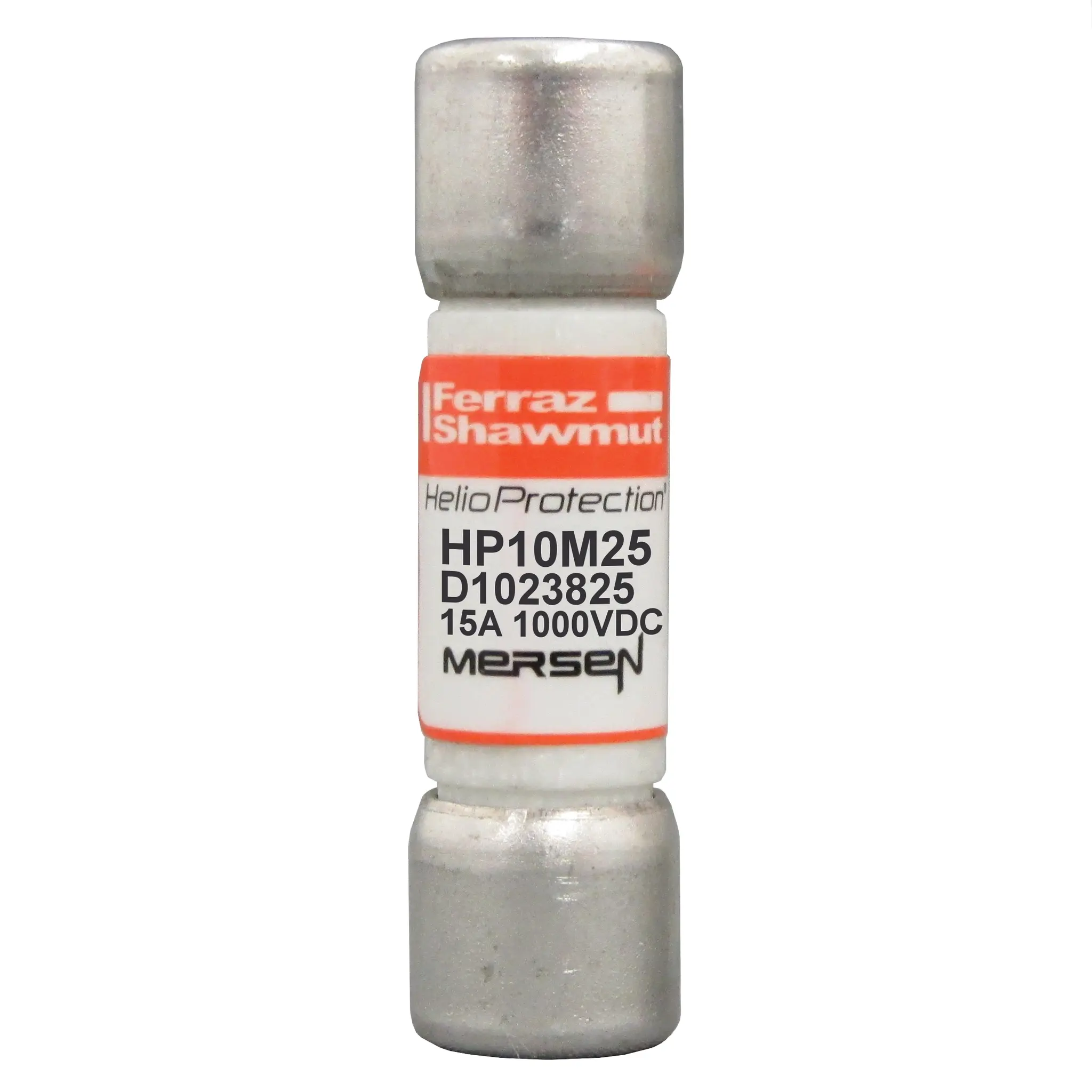 Produktfoto 1 von Mersen HelioProtection Patronensicherung gPV / 25 A 10 x 38 mm 1 kV ac Melamin gPV