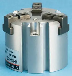 Produktfoto 1 von SMC MHSJ3 Pneumatikgreifer, Doppeltwirkend-Ausführung, 3 Greifarme, Parallel, 0.6 Mpa max. M5 x 0.8