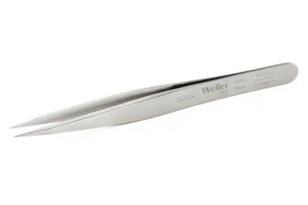 Produktfoto 1 von Weller Erem Edelstahl Pinzette, 4.7Zoll, Spitze Spitz Antimagnetisch 1-teilig