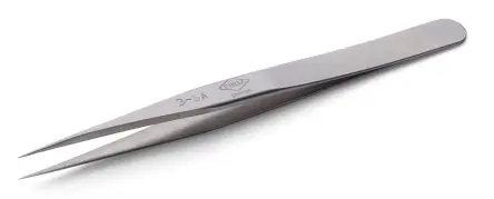 Produktfoto 1 von Weller Erem Edelstahl Pinzette, 120mm, Spitze Spitz Antimagnetisch 1-teilig