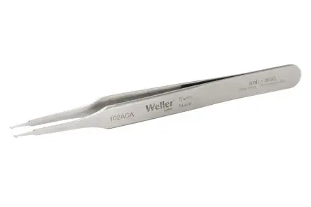Produktfoto 1 von Weller Erem Edelstahl Pinzette, 115mm, Spitze Fein Antimagnetisch 1-teilig