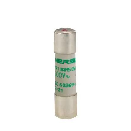 Produktfoto 1 von Mersen Ferrule fuse-links Patronensicherung AM / 2A 10 x 38 mm 500V ac Keramik