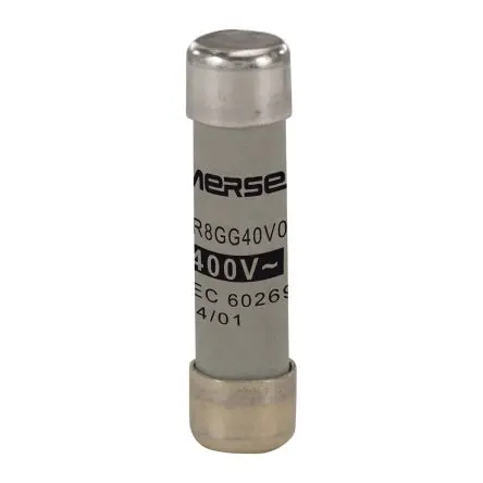Produktfoto 1 von Mersen DS-LFCY8GG-08-1217_EN Patronensicherung gG / 500mA 8.5 x 31.5 mm 400V ac Keramik
