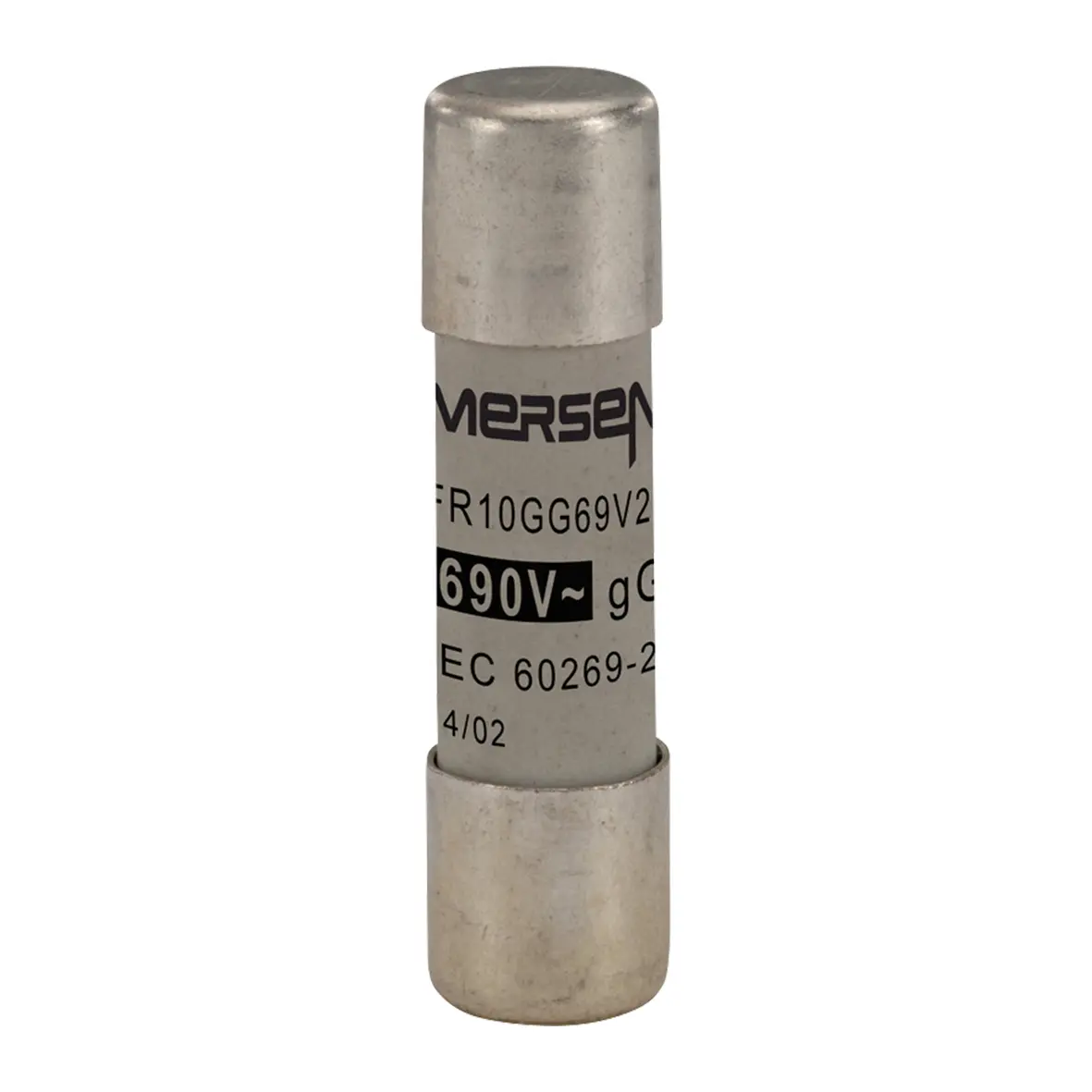 Mersen Ferrule fuse-links Patronensicherung gG / 2 A 10 x 38 mm 690 V ac Keramik