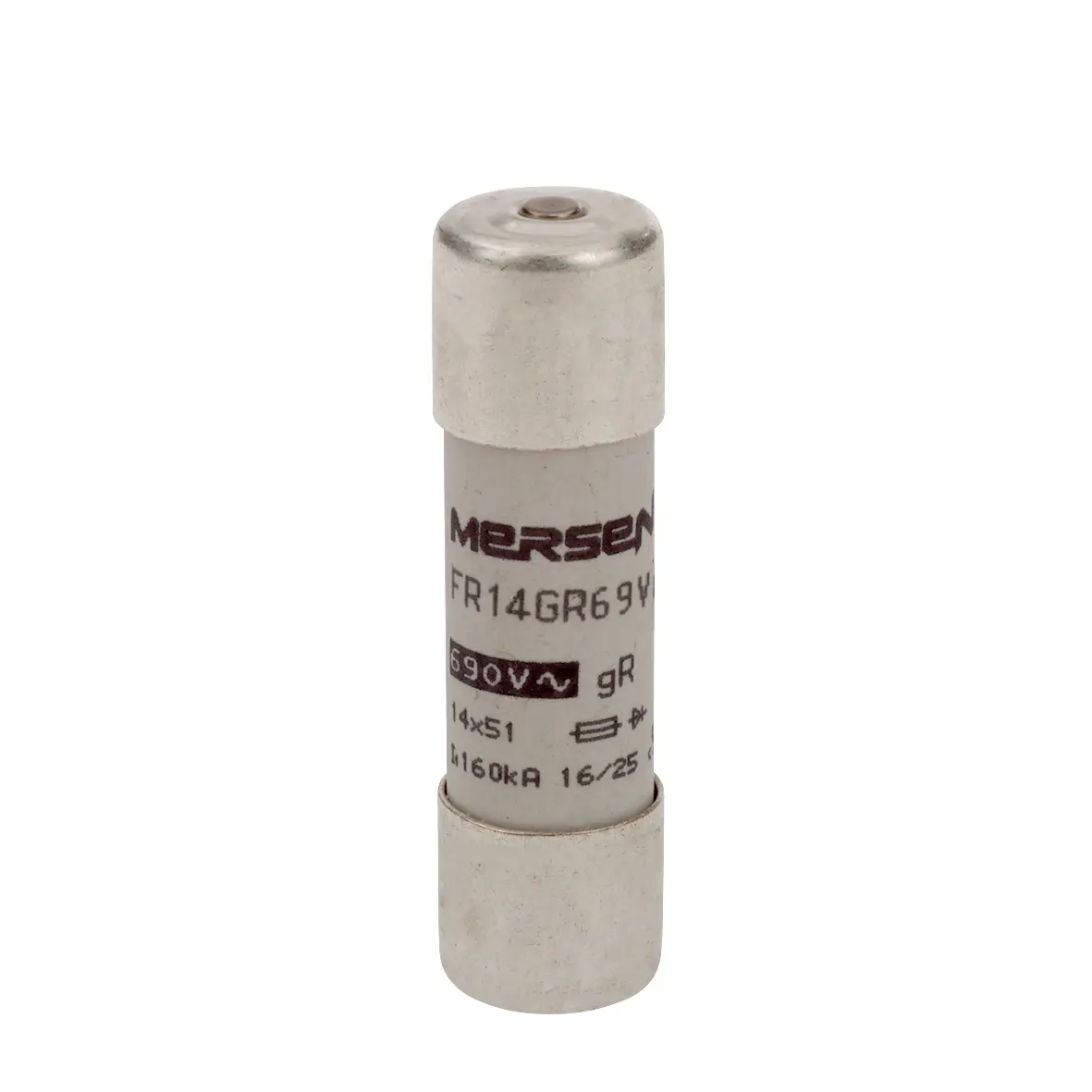 Produktfoto 1 von Mersen Protistor Patronensicherung gR / 50 A 14 x 51 mm 700 V ac Keramik Halbleiter