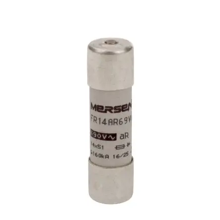 Produktfoto 1 von Mersen Protistor Patronensicherung aR / 50A 14 x 51 mm 690V ac Keramik