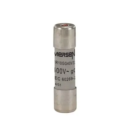 Produktfoto 1 von Mersen DS-LFCY10GG-07-0516_EN Patronensicherung gG / 32A 10 x 38 mm 400V ac Keramik Niederspannungs-IEC-Sicherung