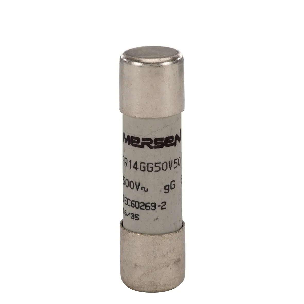 Mersen Ferrule fuse-links 14x51 gG 500 to 690VAC Patronensicherung gG / 50 A 14 x 51 mm 500 V ac Keramik