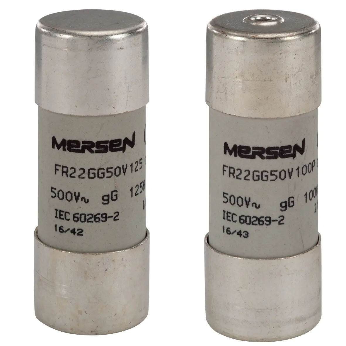 Produktfoto 1 von Mersen Ferrule fuse-links Patronensicherung gG / 80 A 22.2 x 58 mm 690 V ac Keramik