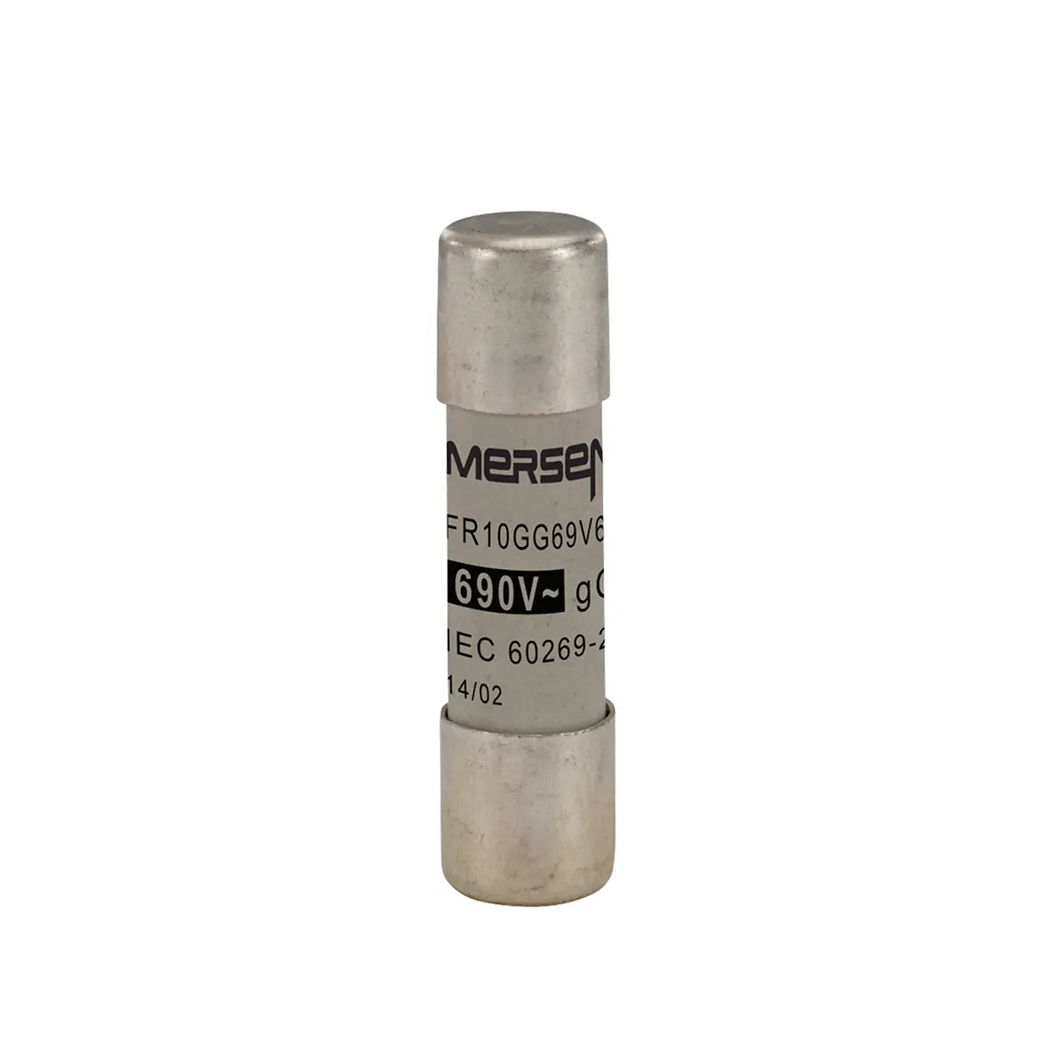 Produktfoto 1 von Mersen Ferrule fuse-links Patronensicherung gG / 6 A 10 x 38 mm 690 V ac Keramik