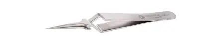 Produktfoto 1 von ideal-tek Edelstahl Pinzette, 110mm, Spitze Gerade, Sehr Fein, Extrafein Antimagnetisch 1-teilig