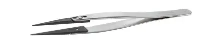 Produktfoto 1 von ideal-tek Edelstahl Pinzette, 135mm, Spitze Gerade, Fein Antimagnetisch 1-teilig ESD-Sicherheit