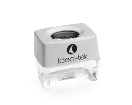 Produktfoto 1 von ideal-tek Lupe Typ Juwelierlupe 8x-fach Ø 24 mm