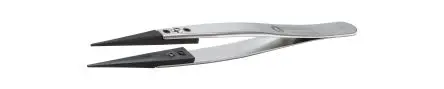 Produktfoto 1 von ideal-tek Edelstahl Pinzette, 115mm, Spitze Fein, Gerade Antimagnetisch 1-teilig ESD-Sicherheit