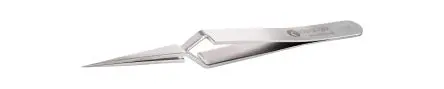 Produktfoto 1 von ideal-tek Edelstahl Pinzette, 120mm, Spitze Gerade, Fein Antimagnetisch 1-teilig