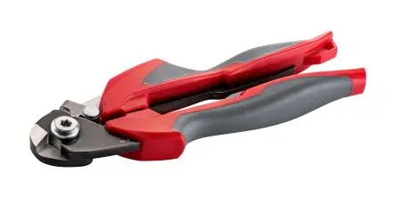 Produktfoto 1 von ideal-tek WRC5 Glatt Kabelschere 180mm / Backen 8mm, Schneidleistung 5 mm