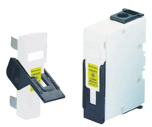 Eaton Sicherungshalter für Hutschienenmontage für A3 Sicherungen 63A 690V ac 1P-polig