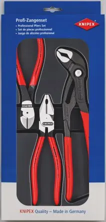 Produktfoto 1 von Knipex 3-teiliges Zangenset Zangensatz 3 Stk.