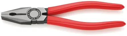 Produktfoto 1 von Knipex Rundzange Schneidkraft → Copper Cable: 13 mm Hard Wire: 2, 5 mm Medium Hard Wire: 3, 8 mm 200mm
