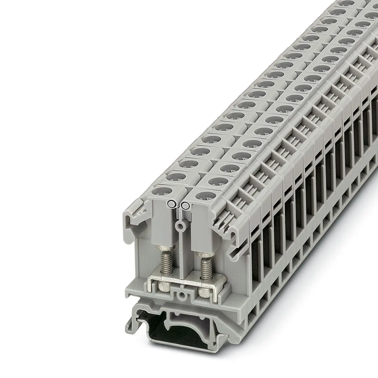 Produktfoto 1 von Phoenix Contact OTTA 6 Anschlussklemmenblock DIN-Schiene 1 Grau, 6 mm², 800 V Bolzen