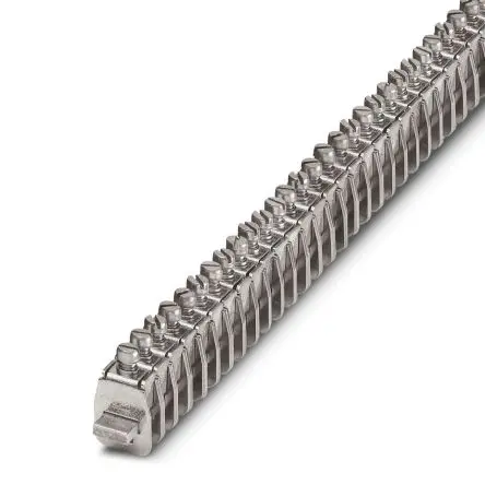 Produktfoto 1 von Phoenix Contact AK16 Anschlussklemmenblock 76A Silber Schraubbefestigung 1.5mm², 16 mm²