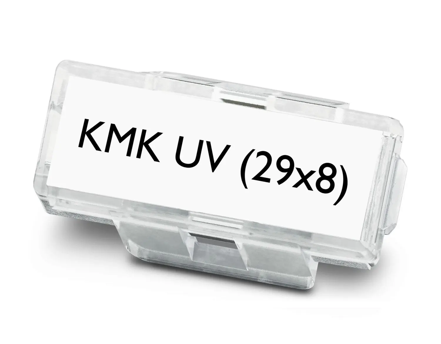 Produktfoto 1 von Phoenix Contact Kabeletiketten Halter, Typ Kabelmarkierungsträger