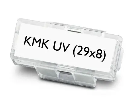 Produktfoto 1 von Phoenix Contact Kabeletiketten Halter, Typ Kabelmarkierungsträger