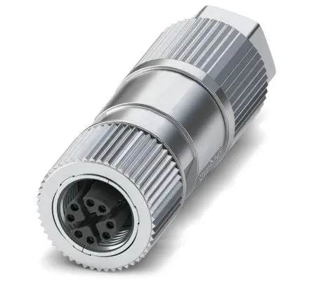 Produktfoto 1 von Phoenix Contact SACC 19 mm M12 Rundsteckverbinder Buchse 8-polig 500mA IP65, IP67