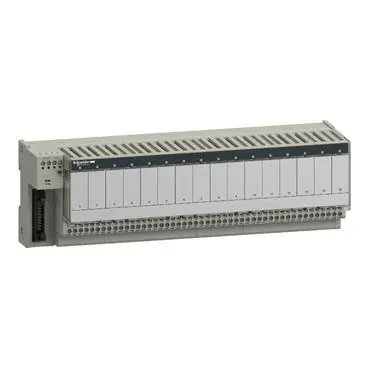 Produktfoto 1 von Schneider Electric Telefast Sockel Untersockel für Elektromechanisches Steckrelais ABE7
