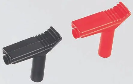 Produktfoto 1 von Staubli Prüfsteckverbinder-Adapter Schwarz, Rot Messing Nickel 1kV