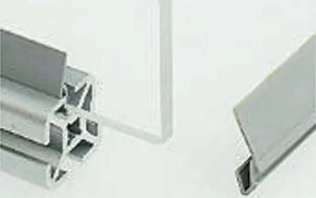 Produktfoto 1 von FlexLink XDET Xd Felgenband für Nutgr. 5.5 mm für St.Profil 44 mm, L. 3 m, Kunststoff, Grau