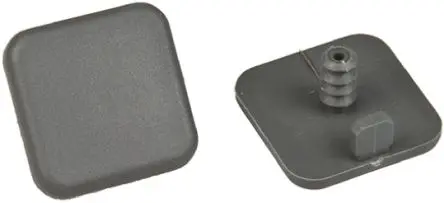 Produktfoto 1 von FlexLink Aluminium Endkappe, quadratisch Grau, 22 mm, 5.5 mm